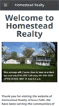 Mobile Screenshot of homesteadrealtyre.com